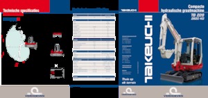 Mini-graafmachines Takeuchi TB 228 