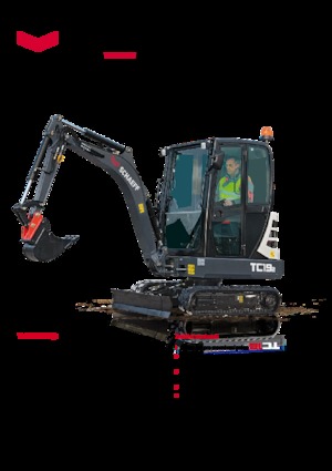 Mini-graafmachines Schaeff TC 19-2