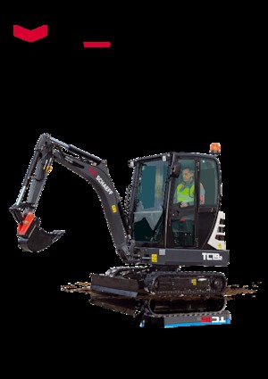 Mini-graafmachines Schaeff TC 19-2