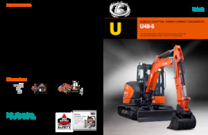 Mini-graafmachines Kubota U48-5