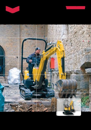 Mini-graafmachines Yanmar VIO 10-2 A