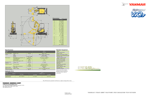 Mini-graafmachines Yanmar VIO 17 Univ