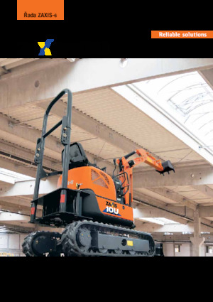 Mini-graafmachines Hitachi ZX10U-6