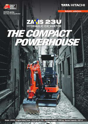 Mini-graafmachines Hitachi ZX23U