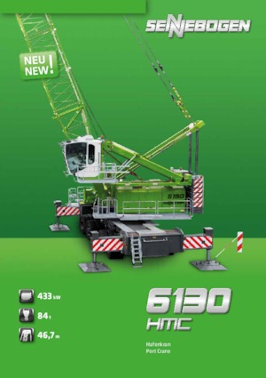 Mobiele kranen - Traliearm Sennebogen 6130 HMC