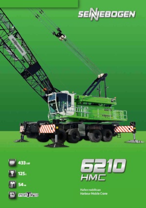 Mobiele kranen - Traliearm Sennebogen 6210 HMC