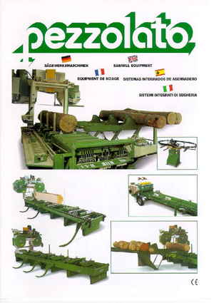 Mobiele zagerijen Pezzolato Mini-Profi 800