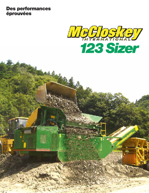 Mobiele zeefinstallaties McCloskey 123 Sizer