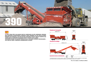 Mobiele zeefinstallaties Terex-Finlay 390 Hydrascreen