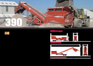 Mobiele zeefinstallaties Terex-Finlay 390 Hydrascreen