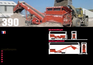 Mobiele zeefinstallaties Terex-Finlay 390 Hydrascreen