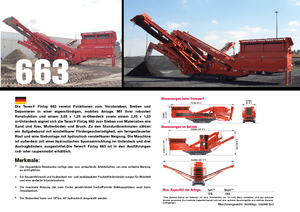 Mobiele zeefinstallaties Terex-Finlay 663 Supertrak
