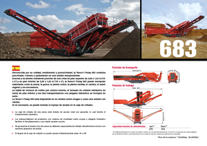 Mobiele zeefinstallaties Terex-Finlay 683 Supertrak