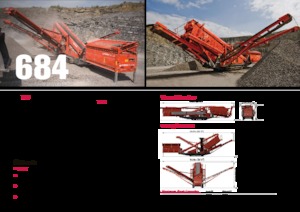 Mobiele zeefinstallaties Terex-Finlay 684 - 3 Deck