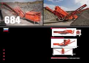 Mobiele zeefinstallaties Terex-Finlay 684 - 3 Deck