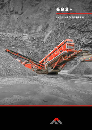 Mobiele zeefinstallaties Finlay 693+