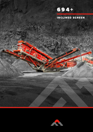 Mobiele zeefinstallaties Finlay 694+