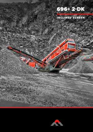 Mobiele zeefinstallaties Finlay 696 2-Deck