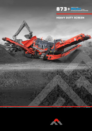 Mobiele zeefinstallaties Finlay 873+ Spaleck