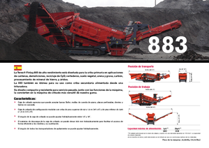 Mobiele zeefinstallaties Terex-Finlay 883 Reclaimer