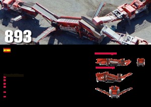 Mobiele zeefinstallaties Terex-Finlay 893