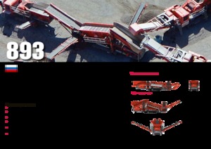 Mobiele zeefinstallaties Terex-Finlay 893