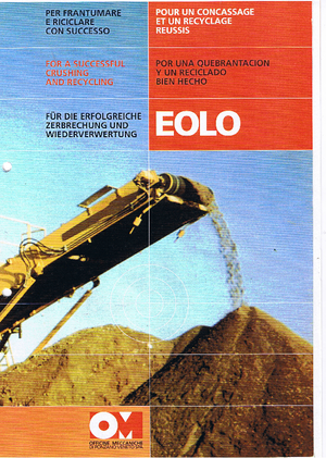 Mobiele zeefinstallaties OM Eolo