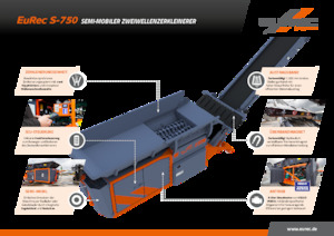 Mobiele zeefinstallaties Arjes EuRec S-750