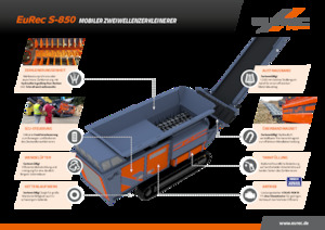 Mobiele zeefinstallaties Arjes EuRec S-850
