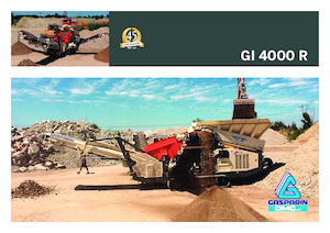 Mobiele zeefinstallaties Gasparin Gi 4000 R 