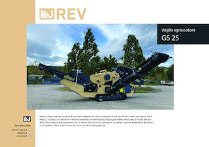 Mobiele zeefinstallaties REV GS 25