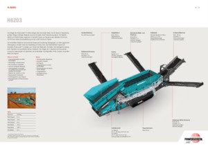 Mobiele zeefinstallaties Powerscreen H6203