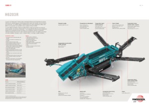 Mobiele zeefinstallaties Powerscreen H6203R