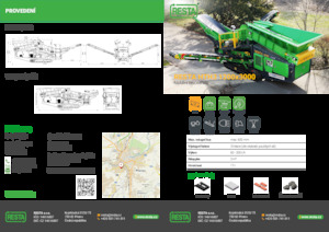 Mobiele zeefinstallaties RESTA HTH3