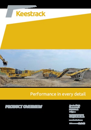 Mobiele zeefinstallaties Keestrack C3