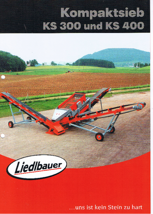 Mobiele zeefinstallaties Liedlbauer KS 300