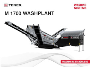 Mobiele zeefinstallaties Terex Washing Systems M 1700X