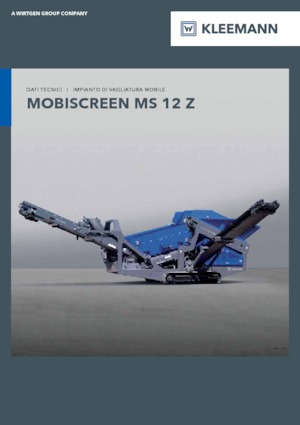 Mobiele zeefinstallaties Kleemann MS 12 Z