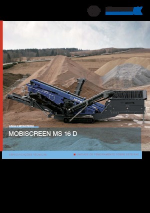 Mobiele zeefinstallaties Kleemann MS 16 D