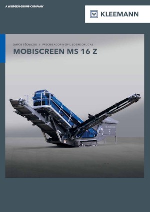 Mobiele zeefinstallaties Kleemann MS 16 Z
