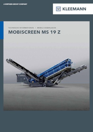 Mobiele zeefinstallaties Kleemann MS 19 Z