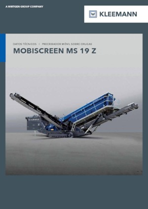 Mobiele zeefinstallaties Kleemann MS 19 Z