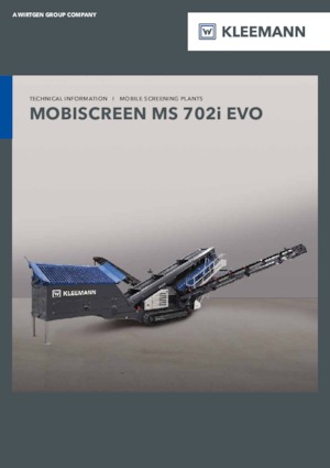 Mobiele zeefinstallaties Kleemann MS 702i EVO