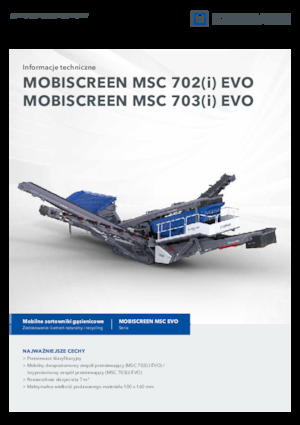 Mobiele zeefinstallaties Kleemann MSC 702i EVO