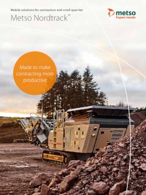 Mobiele zeefinstallaties Metso Nordtrack S3.9