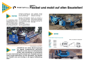Mobiele zeefinstallaties PORTAFILL Portafill 2000 CT