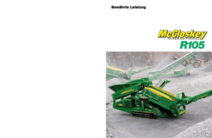 Mobiele zeefinstallaties McCloskey R105