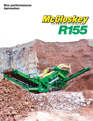 Mobiele zeefinstallaties McCloskey R155