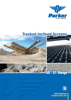Mobiele zeefinstallaties Parker SD125