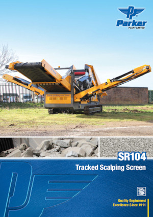 Mobiele zeefinstallaties Parker SR104